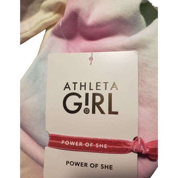 Athleta Girl Sundown Tie Dye Cropped Sweatshirt - Picture 9 of 13